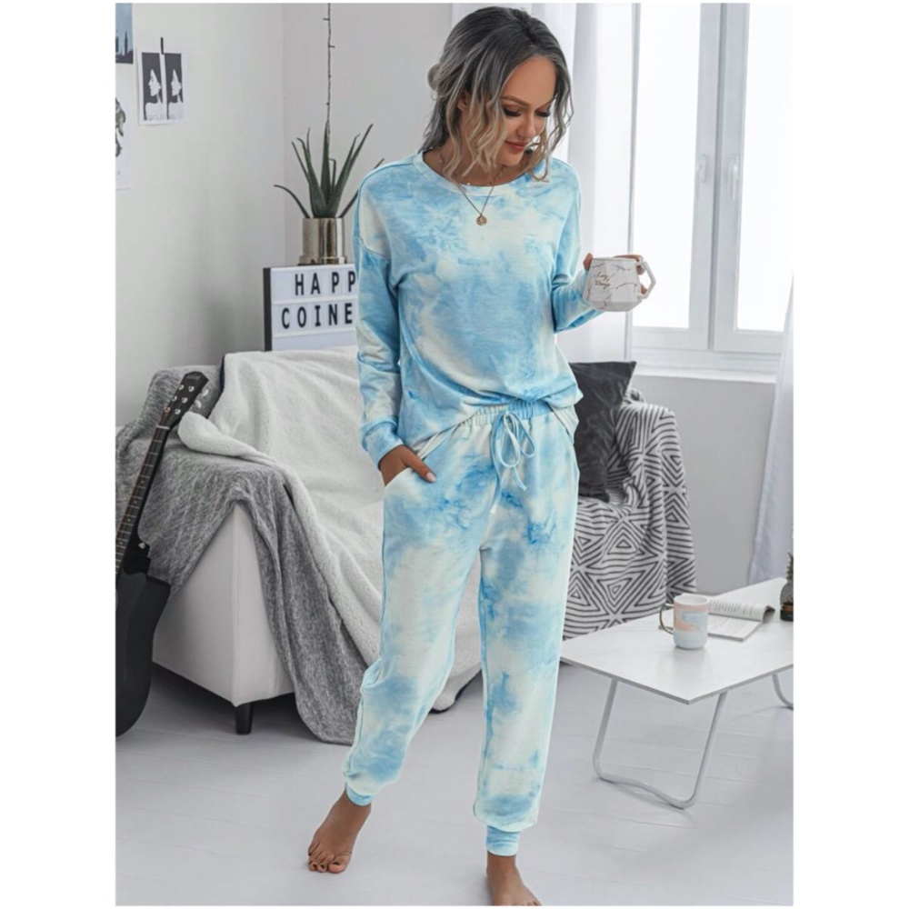 Tie Dye joggers lounge set - Picture 2 of 4